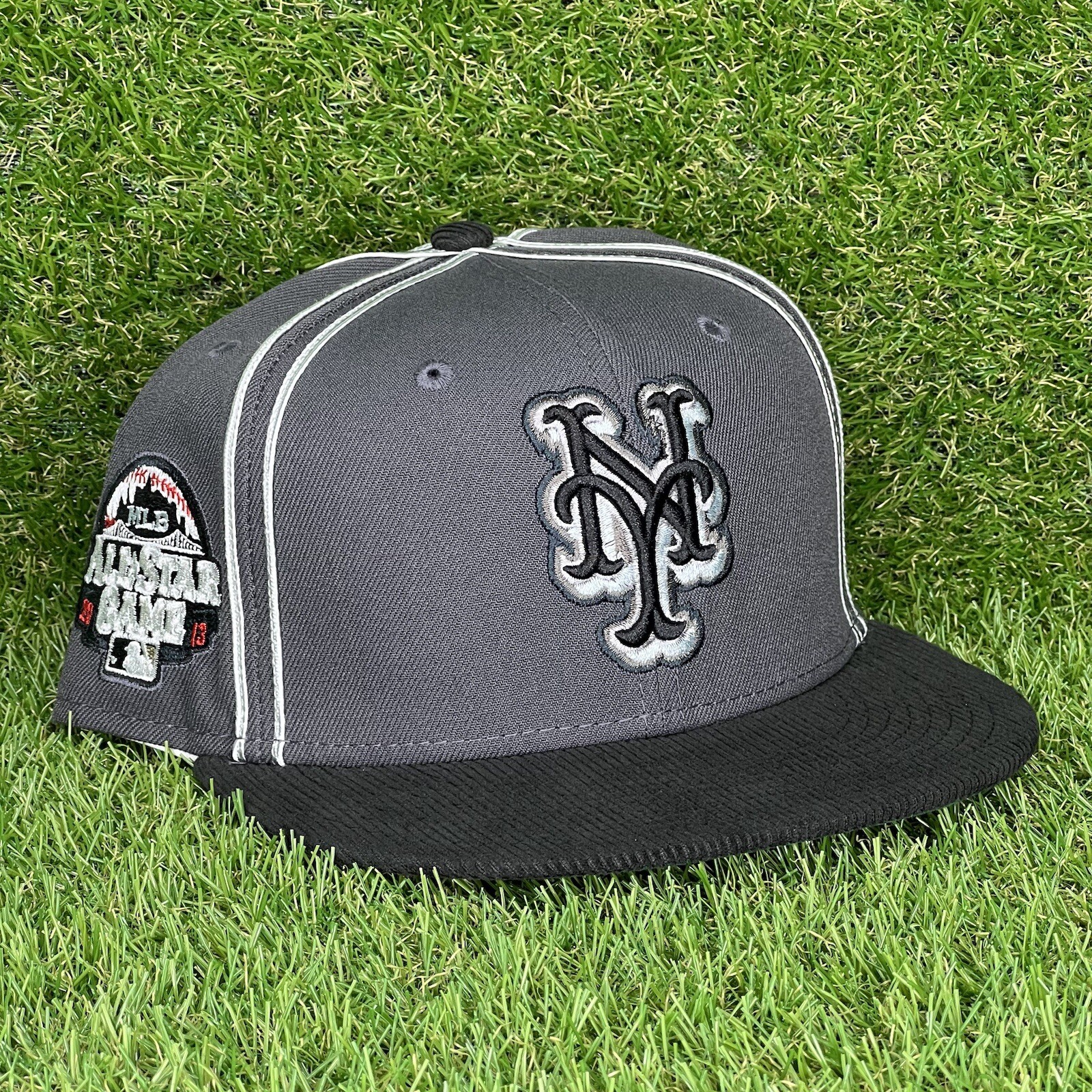 MYFITTEDS EXCLUSIVE MF DOOM NEW YORK NY METS NIKE SB DUNK ERA 59FIFTY FITTED HAT