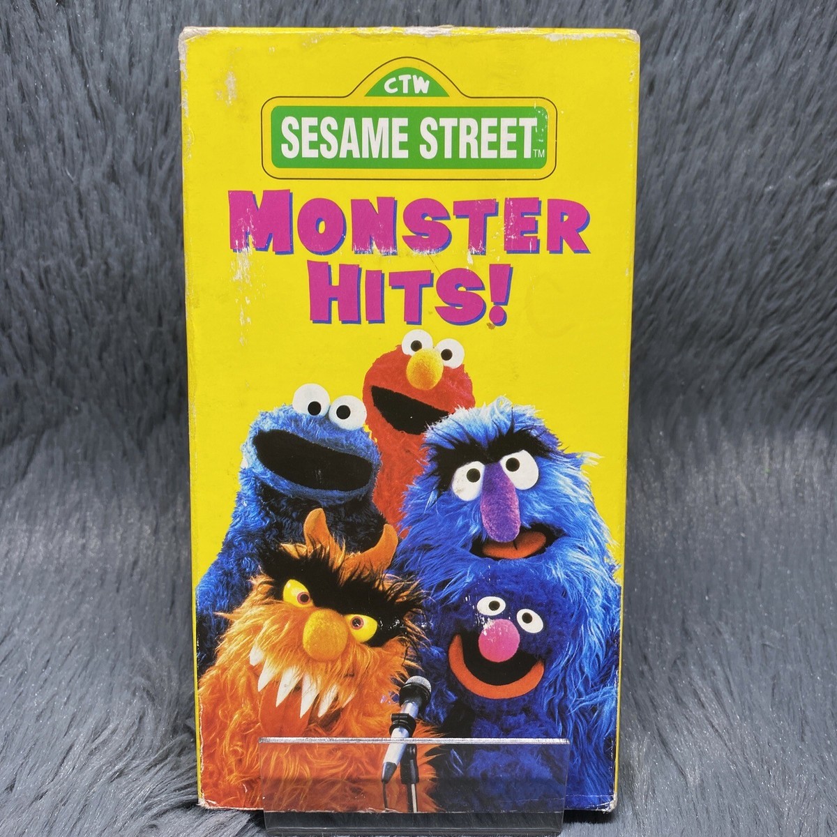 Sesame Street Monster Hits VHS Tape 1990 Sony Wonder Henson Frank