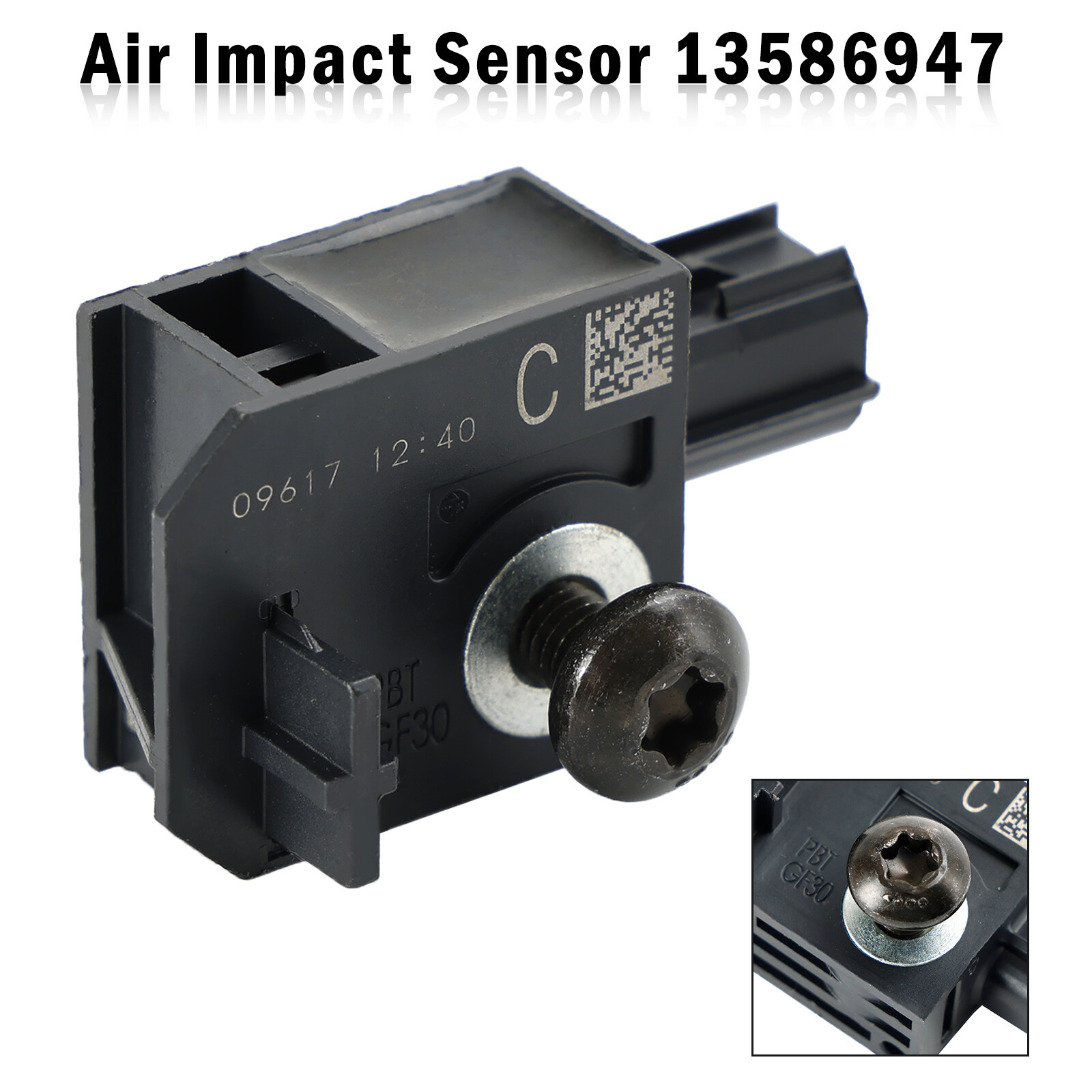 Air Impact Sensor Left/Right Rear Side 13586947 For Chevy Buick