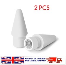 2Pcs Replacement Tip Nib for Apple Pencil 1st 2nd Generation Spare Stylus Pen UK
