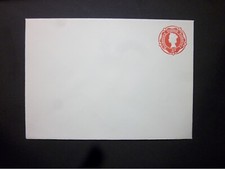 GB Stationery STO QEII 4d scarlet embossed 'House of Lords' Envelope H&B ES94