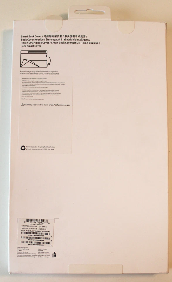 Samsung Smart Book Cover Galaxy Tab S9 5G Black New NIB - Image 2 of 4