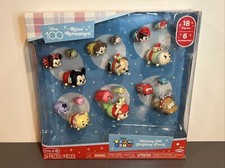 Tsum Tsum Disney 100 Retro Reimagined Holiday Pack 18 Figures BRAND NEW 2023