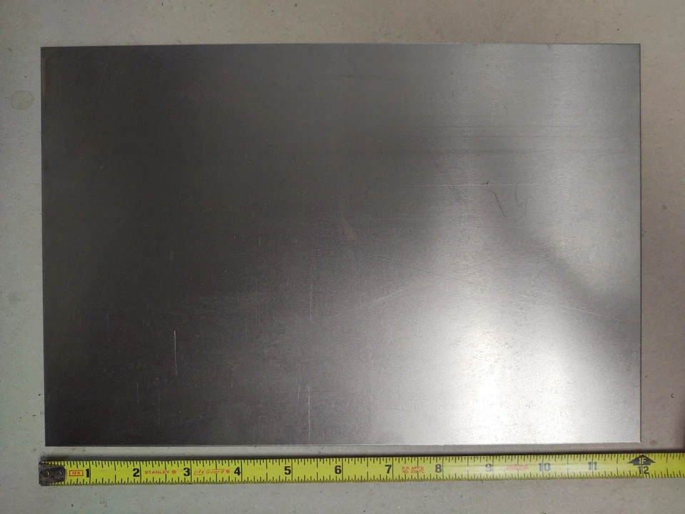 ROLLO FRÍO CHAPA ACERO CALIBRE 18 6 PIEZAS 0.048" GRUESO 12" LARGO X 8" ANCHO Foto 2 de 4