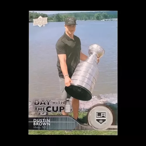 2014-15 Upper Deck Series 1 Day With The Cup Dustin Brown