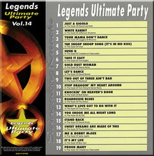 Legend Ultimate Party vol-14 KARAOKE CDG Roadhouse Blues,Take It Easy in plastic