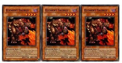 Yugioh- 3X Element Saurus - Common - 1st Edition - RDS-EN014 - Near Mint