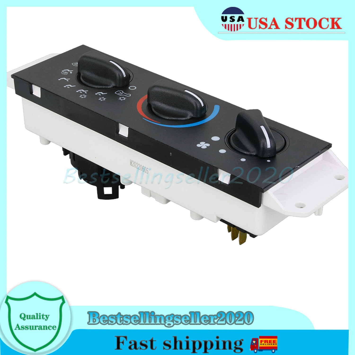 High-Performance HVAC AC & Heater Control with Blower Motor Switch for Jeep Wrangler TJ