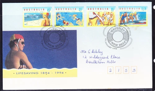 Australia 1994 Lifesaving  APM26220 First Day Cover Addressed