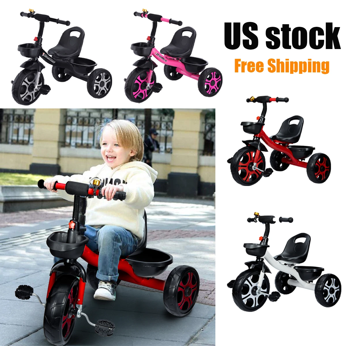Las mejores ofertas en Triciclo Niñas bicicletas de acero | eBay