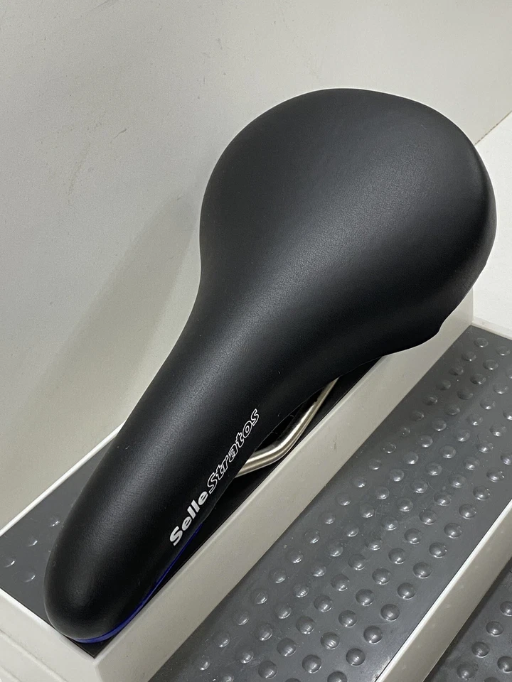Selle Stratos Comp Bicycle Saddle Black Old Stock New - Image 3 of 4