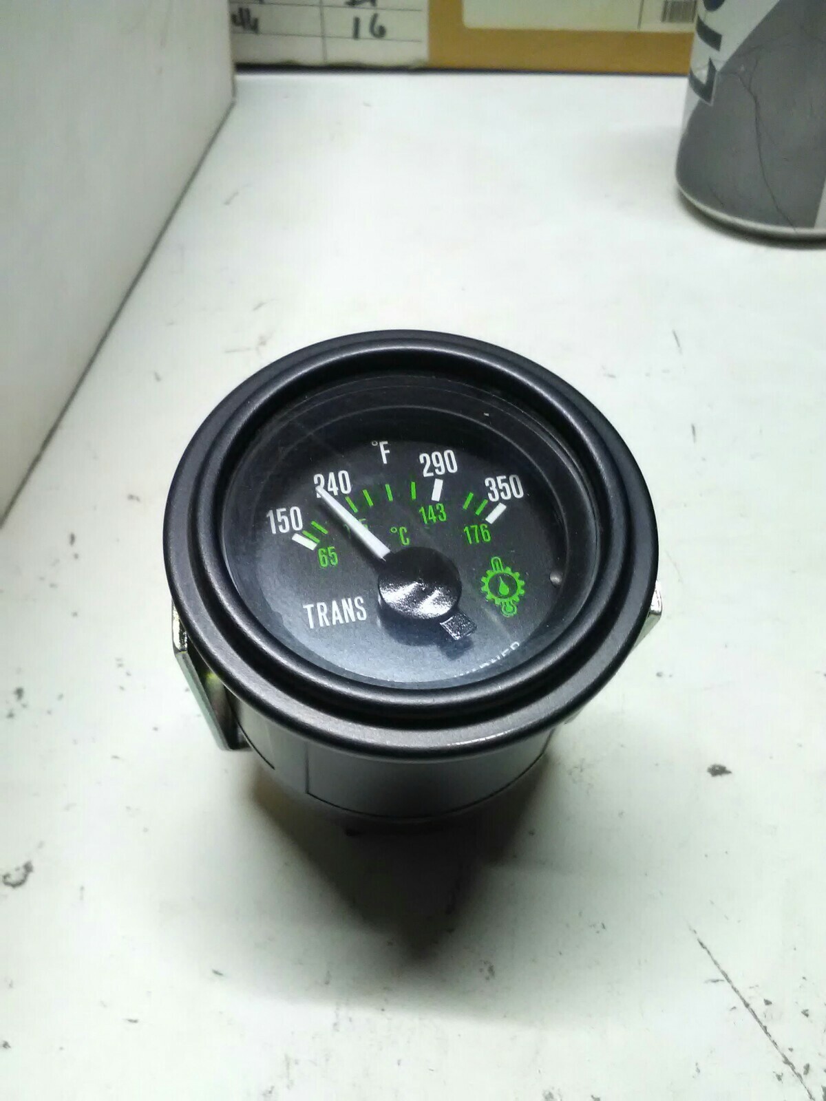 STEWART WARNER TRANS OIL TEMP GAUGE 467KB SPARTAN 0841NN1001 350