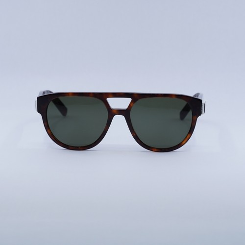 New Dior DIORB23 R1I 20C0 Shiny Red Havana/Green 54-17-145 Sunglasses - Picture 2 of 6
