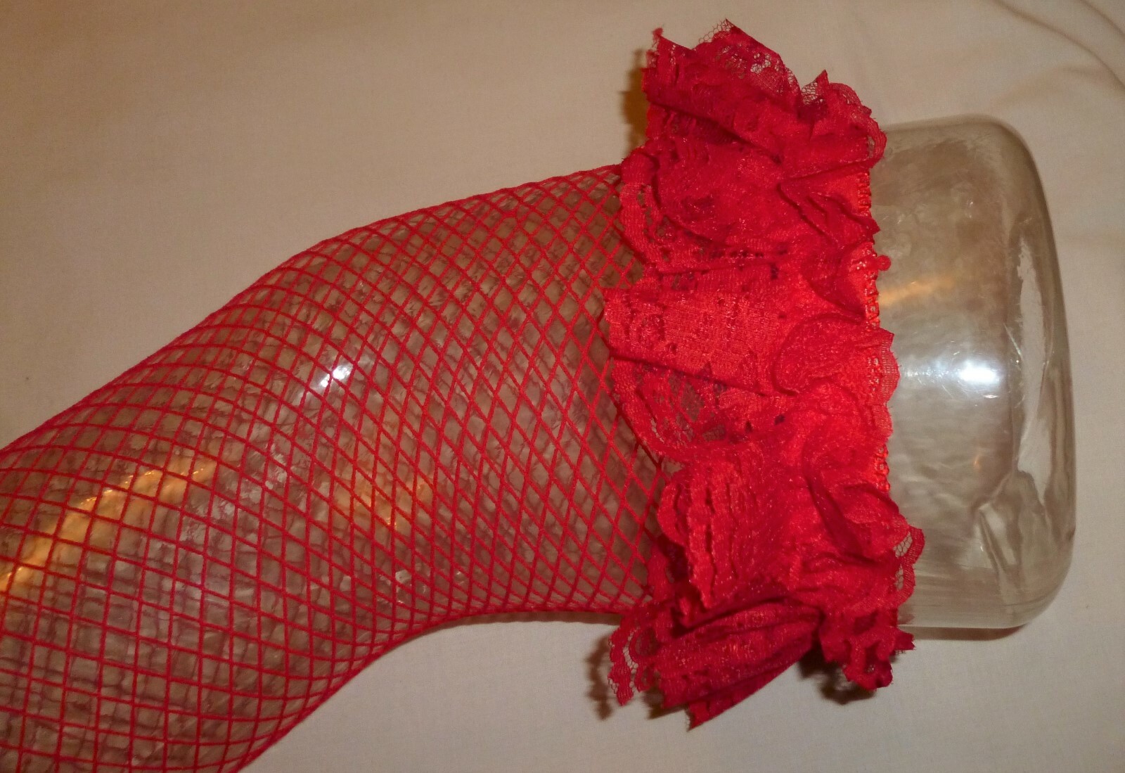 Holdups BEILEISI Fashion Figured Hose One size Red, White