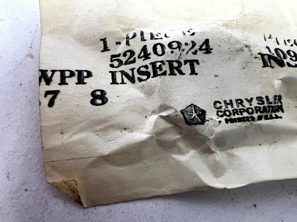 Plymouth Horizon Dodge Omni 1978 1,7 válvula de escape asiento inserto 5240924 nuevo en stock Foto 3 de 4