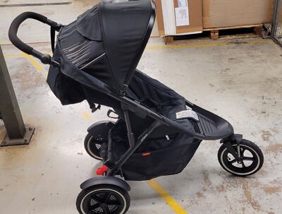 Phil & Teds Sport Kinderwagen / Buggy V6 - Schwarz *Kundenretoure*