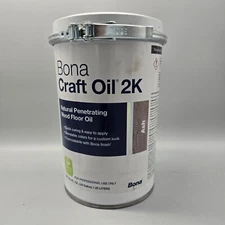 Ash Bona Craft Oil 2K Wood Floor Oil 1.25 Liter Size