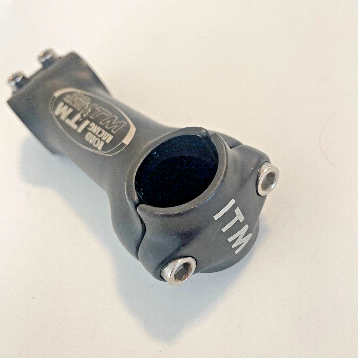 ITM Road Racing 100mm Threadless Stem 25.4mm Threadless Black | eBay