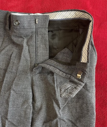 Unbranded Boy's Straight Flat Front Side Pockets Gray Dress Pants Size: 10 - Picture 4 of 7