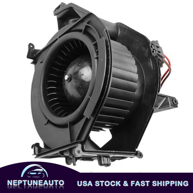 New AC A/C Heater Blower Motor w/ Wheel For Audi A6 R8 Quattro