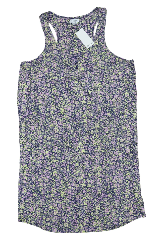 Espléndido Camisón sin mangas tejido acanalado espalda deportiva para mujer Prendas para dormir Nuevo con etiquetas Foto 4 de 4