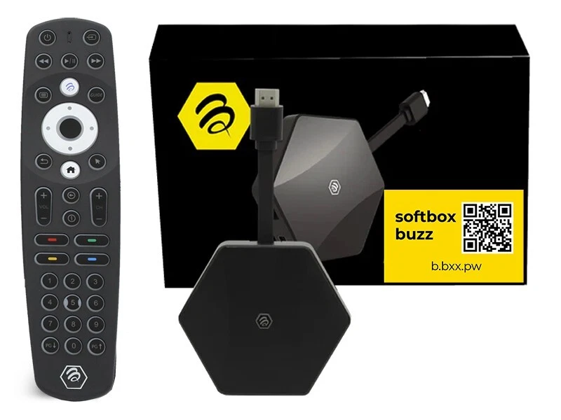 Softbox Buzz TV Box, actualizaciones mensuales de aplicaciones, soporte integrado, grabación DVR Foto 4 de 4