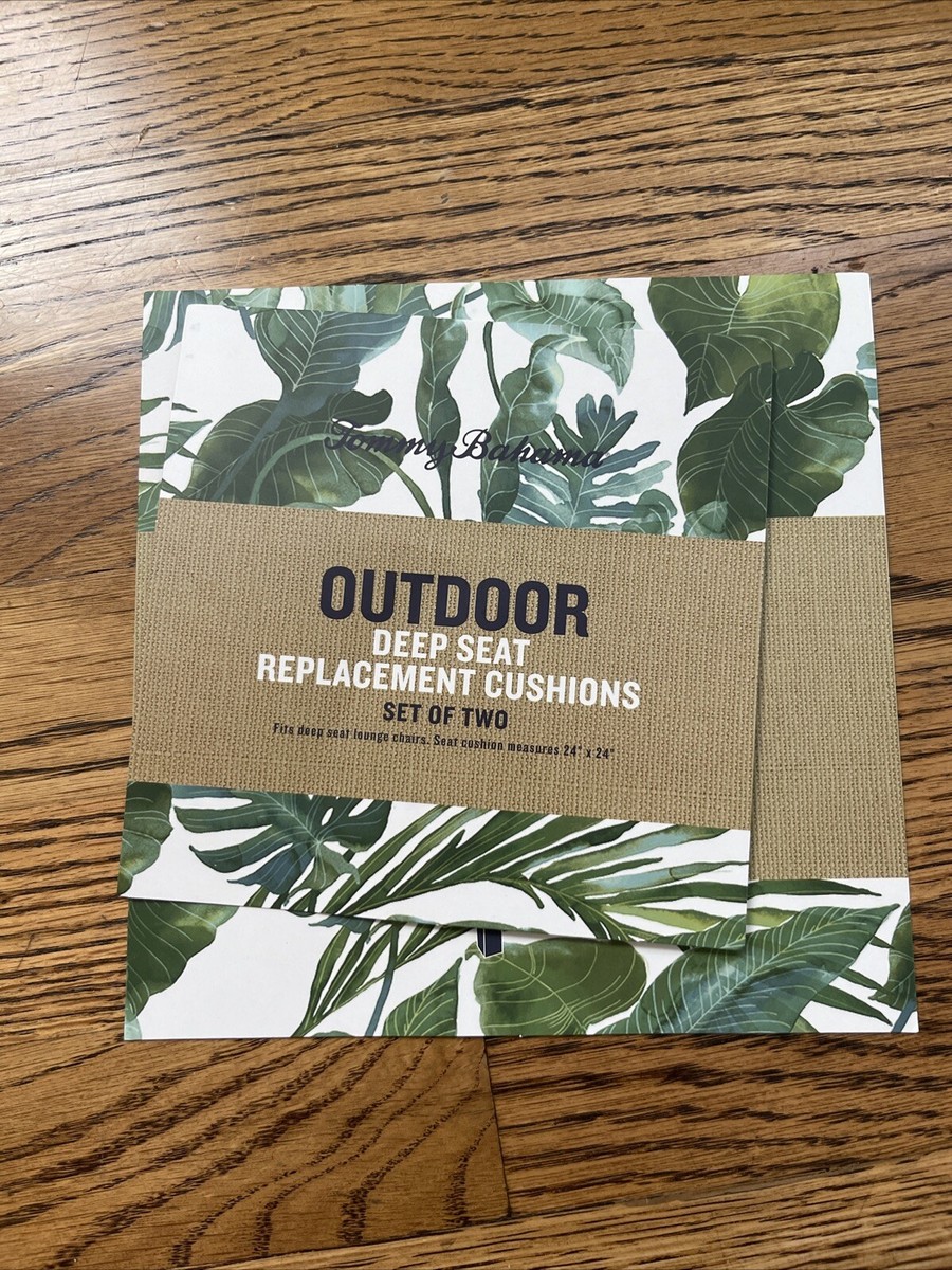 Tommy Bahama Deep Seat Cushions Tommy Bahama Indoor/Outdoor Seat