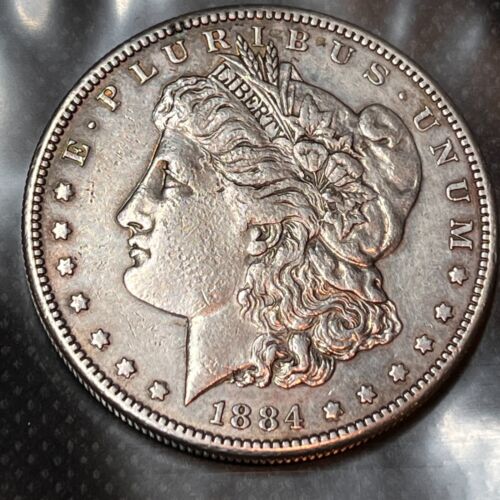 1884 S DOLLARO ARGENTO MORGAN #1027 - Foto 2 di 15