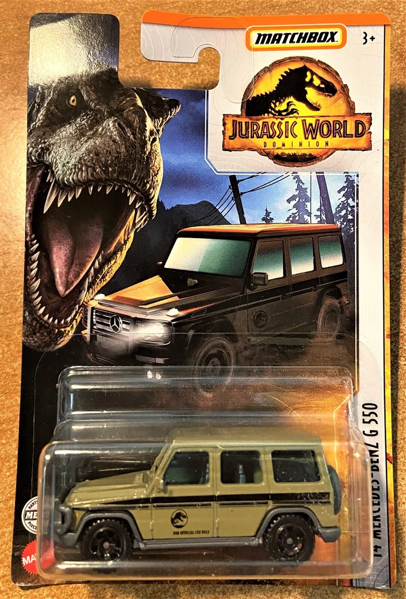 Matchbox jurassic world mercedes sales