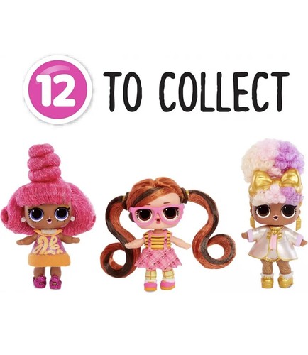 L.O.L. Surprise! Hairvibes Dolls with 15 Surprises & Mix & Match Multicolor NEW - Picture 2 of 4