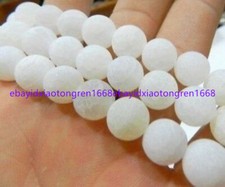 6/8/10/12mm White Dream Fire Dragon Veins Agate Round Gems Loose Beads 15 Inch