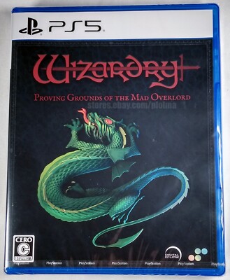 Jeu PS5 Wizardry: Proving Grounds Of The Mad Overlord - RPG Aventure, Neuf Sous Film
