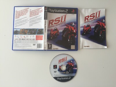 Jeu PS2 RS: Riding Spirits - Version PAL - État Bon - Course Moto - Origine France