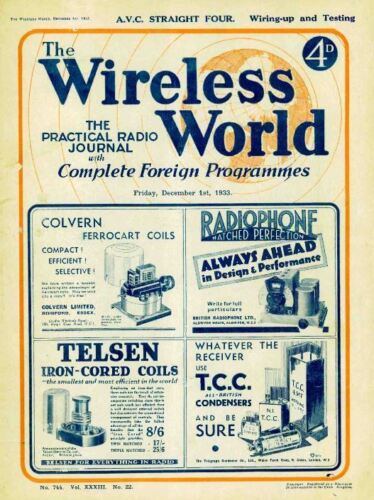 The Wireless World, 363 Vintage Old Time Radio Magazine Collection DVD B86 - Picture 3 of 6