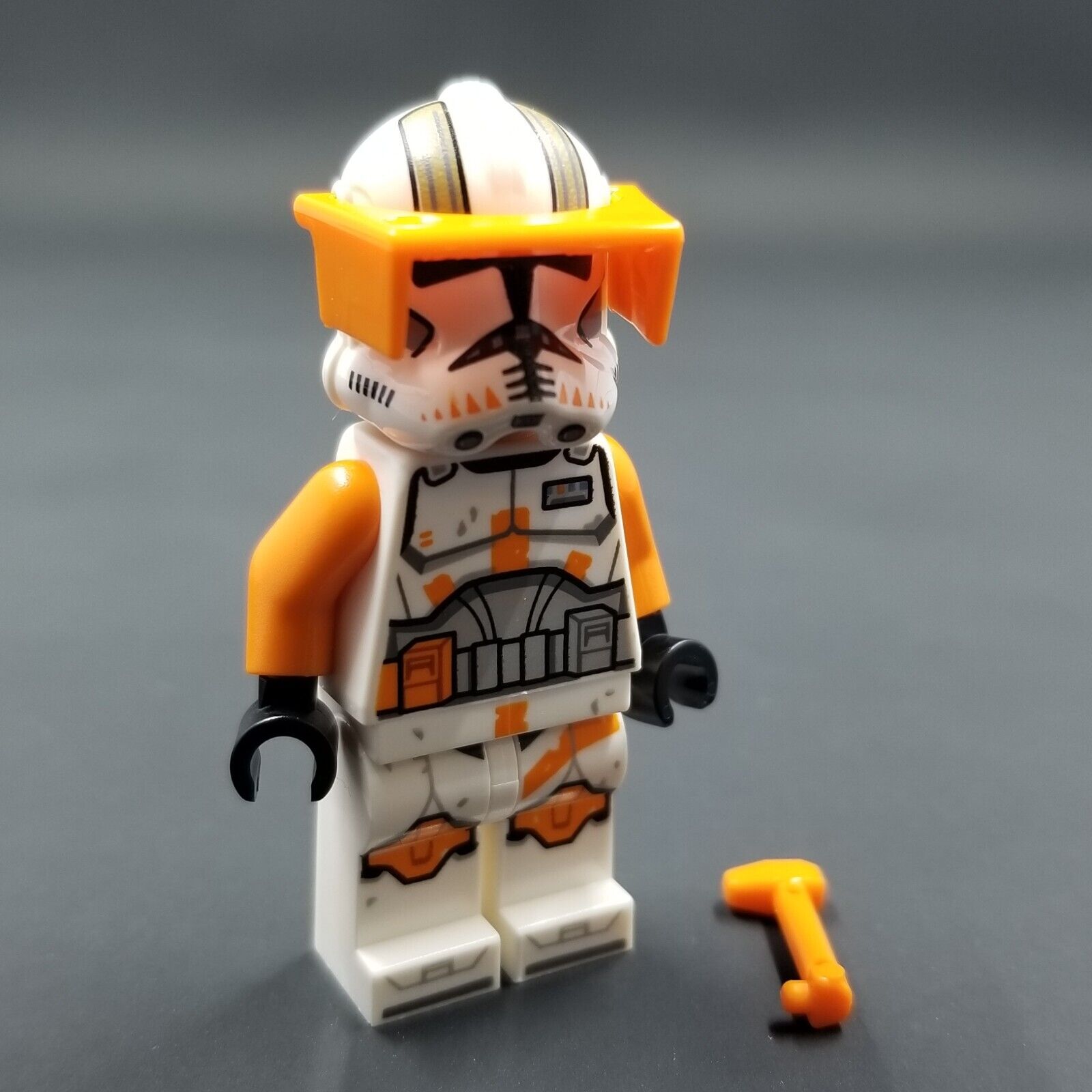 Lego Star Wars - Commander Cody Printed Legs Orange Visor Phase 2 - 75337 sw1233