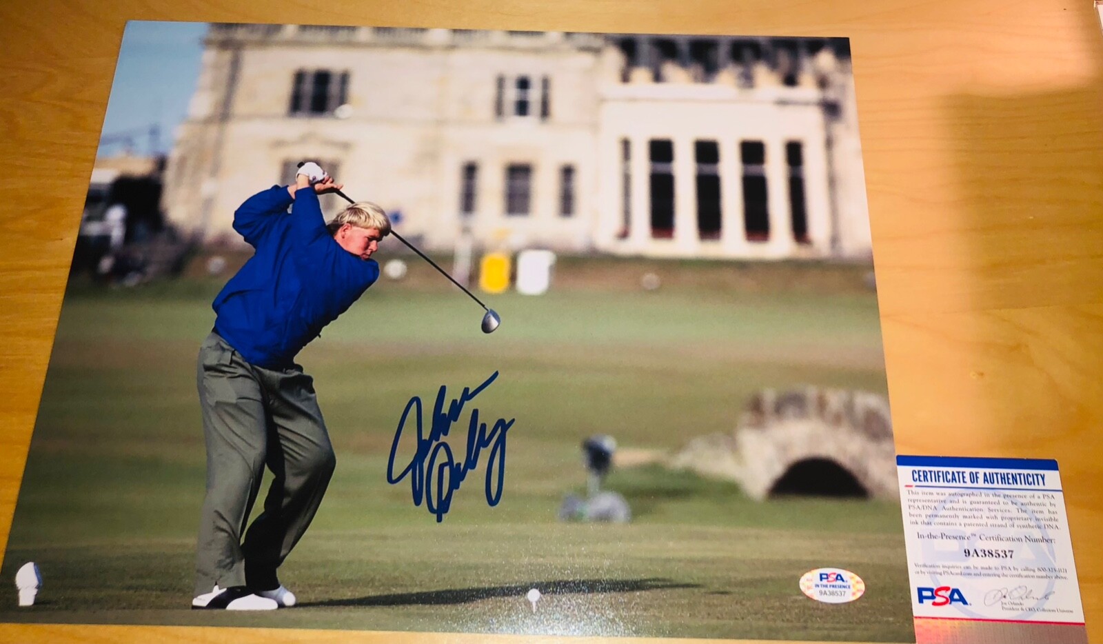 John Daly Autographed Signed US Open Masters PGA Tour 11x14 Photo JSA COA RARE F 