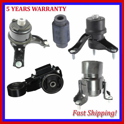 MotorKing For 04-06 Toyota Sienna Set 5PCS 3.3L Engine Motor & Trans Mount FWD