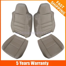 Replacement Front Seat Covers Tan 2003-2007 For Ford F250 F350 Super Duty Lariat