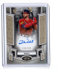 2024 Topps Tier One Break Out Forrest Wall Autograph RC #'d 238/249 BRAVES
