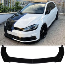 Front Bumper Lip Spoiler Splitter Accessories Parts For Volkswagen Polo 2003-21