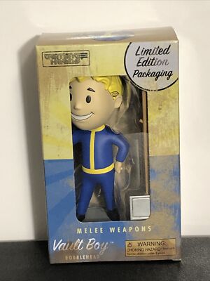 Vault Boy Melee Weapons Bobblehead Vault 111 Limited Edition Fallout 4 Figure