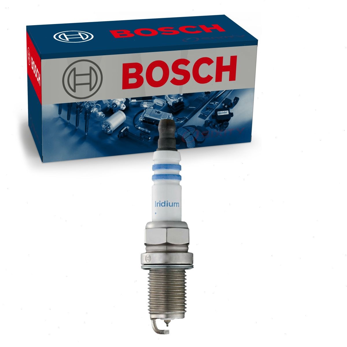 Bosch 9607 Double Iridium Spark Plug for 6741 53364 3764 Ignition Wire ah