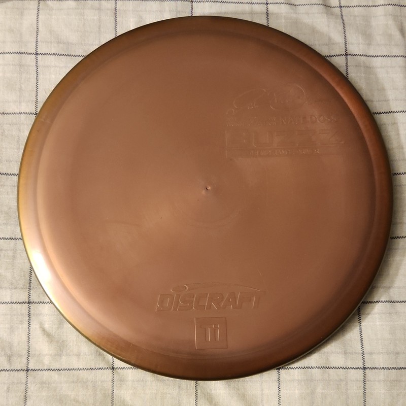 Discraft Titanium Ti Buzzz Nate Doss 3X 179g Disc Golf Midrange Driver