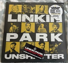 Mike Shinoda & Colin Brittain  Signed Linkin Park Album Unshatter Ameoba Receipt