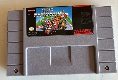 Super Mario Kart (Super Nintendo, 1992) Authentic SNES Tested Loose