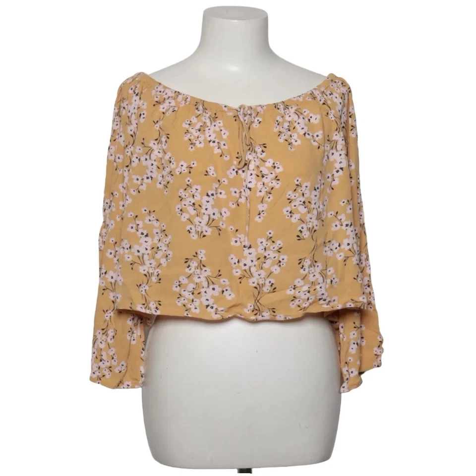 Billabong, Top, Größe: M, Gelb/Pink/Schwarz, Blumen, Damen #xCA - Bild 1 von 4