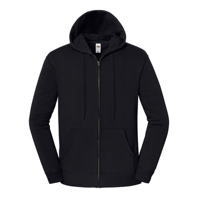 Fruit of the Loom Iconic Premium Hooded Sweat Jacket Unisex Zip Hoodie
