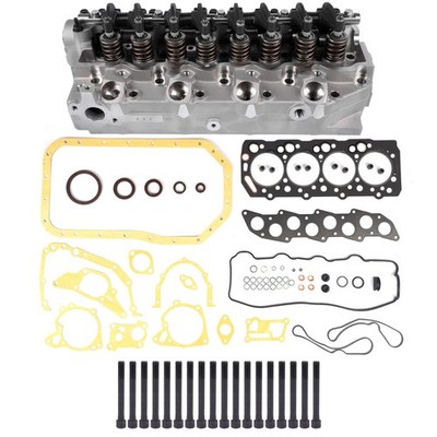 Zylinderkopf & Komplettes Dichtungssatz für Mitsubishi 4D56 L200 L300 Challenger