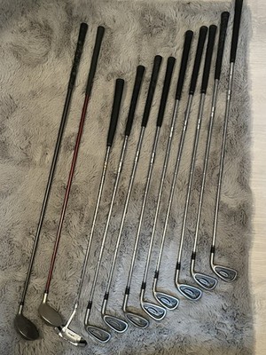 Golfschläger set herren Precept EV / P,S,4-9 / Brown Royal 2 3er /5er Titanium