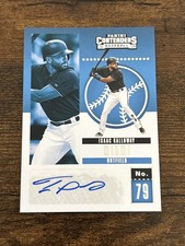 2020 Panini Contenders - Contenders Autographs Isaac Galloway #CA-IG (AU)
